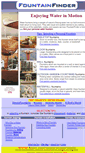 Mobile Screenshot of fountainfinder.com